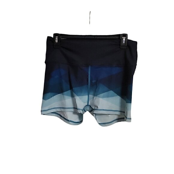 TYR Base Kinetic Women's High-Rise 2" Shorts  Forge Blue Multi Women's Size XL - Picture 4 of 7